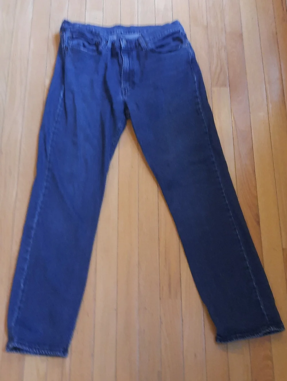 Levi's Dark Blue Straight Leg Jeans